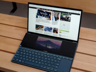 ZenBook Duo 14 là dòng laptop có hai màn hình mỏng nhẹ